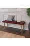 Bordo Ahşap Bench