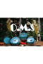 Ocalıptus - 3049 - 7 Piece Premium Bio Granite, Cast Iron Cookware Set, Menthol Yellow Body - Platinum Detail - 2
