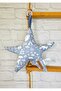 Unisex Baby/Kid's Room - Hooded Star Pattern, Padded Blue Companion Sleeping-Game Back - 2