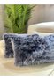 Plush Rectangular Throw Pillow Cover - Navy Blue (1 Piece) - 3