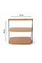 Mien Bambu 2 Katlı Sunumluk - Bambu - 27x28 cm - 5