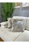 Plush Throw Pillow Cover Square - Milk Brown