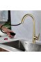 Kitchen Sink Faucet Matte Gold Smart Touch Spiral Fountain Imported - 3