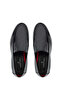Men's Genuine Leather Black Opening Loafer Shoes - 5