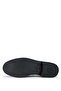 Men's Genuine Leather Black Opening Loafer Shoes - 3