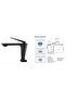 Bathroom Sink Faucet New Model Matte Black Imported with 7 Years Warranty - 4