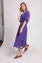 WOMEN'S Linen Textured BELTED DRESS, STANDARD SIZE. - 4
