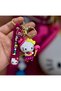 قطعة واحدة من Hello Kitty - حقيبة ملحقات سلسلة مفاتيح ثلاثية الأبعاد عالية الجودة - 4