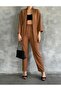 Women's Burumuk Fabric Summer Kimono Set - 3