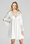2005 Six-Piece Satin Nightgown - Dressing Gown Set