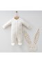 Baby Romper Set 100% Cotton Rabbit Ears Hat and Printed Set of 2