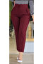 Women's Crepe Trousers - Sitting on the Ankle, Finished Leg - 2