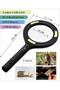 Professional Led Magnifying Glass with Light, Loupe Magnifier Eyepiece, 250 Lumens 3X Zoom