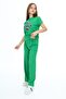 Girl's Cotton Oversize Top & Bottom Set Pants & Thsirt - 4