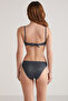 Forever-X Simli Kumaş Taş Baskı Bikini - 4