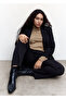 Black Women's Trousers 37020403 - 5
