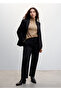 Black Women's Trousers 37020403 - 4