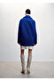 Blue Women's Coat 37036719 - 8