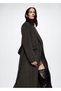 Dark Gray Women's Coat 37005920 - 4
