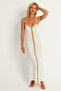 Women's Ecru Accessories Wrapped Midi Beach Dress Ey2839 - 7