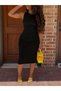 Women's Bodycon Midi Length Diving Dress - 2