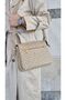 Women's Monogram Printed 6 Compartment Shoulder and Crossbody Bag - 5