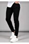 Black Lycra Slim Fit Men's Jean Trousers
