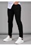 Black Lycra Slim Fit Men's Jean Trousers - 2