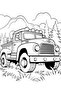 Cute Cars Coloring Book Set (5 Books) - 6