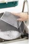 5Pcs Multifunctional Anti-Scratch Wire Dishcloth Dish Wire Scrubbing Cloth Steel Wire Dish Towel - 8
