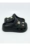 Akinalbella Women's Casual Slippers - Stone Detailed Type - 6