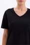 v-neck Oversized Unprinted t-shirt - unisex - 4
