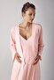 Women's Flexible Viscous Maternity Dressing Gown Nightgown Set 13406 - 2