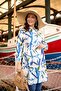 Women's Long Patterned Tunic Shirt - 2
