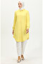 Yellow Viscose Tunic 6110-06 - Buttoned