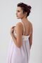 Polka Dot Straps Short Stretchy Viscous Maternity Nightgown - 3