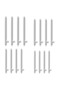 16 Pieces Mixed Steel Spring Susta Clock - Smart Practical, 18-24mm