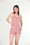 Cotton Thin Straps Lace Shorts Women's Pajama Set 8250 - 3