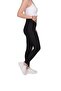 Women's Black High Waist Tights - 4