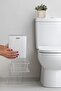 سلة المهملات المعلقة باللون الأبيض Eco Magic Square Mina - 5
