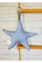 Unisex Baby/Kid's Room - Hooded Star Pattern, Padded Blue Companion Sleeping-Game Back