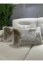 Plush Throw Pillow Cover Rectangular - Sütlükahve - 3
