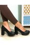 Women's Genuine Leather Classic Heeled Shoes 34-41 - 2