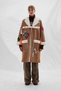 Brown Orange Jacket 14443