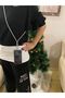 Bei̇lys I Stoned Silver Phone Cross Neck Strap 130 Cm.+1 Apparatus Gift - 4