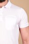 Men's Mercerized Fleto Pocket Collar Detailed Kagi T-shirt - 7