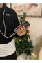Bei̇lys I Stoned Silver Phone Cross Neck Strap 130 Cm.+1 Apparatus Gift - 2