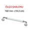 Aluminum Handle - Metal Handle, Furniture Handle, Cabinet Handle, Drawer Door Handle - Ruby192Mm-Elf103 - 3