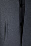 Anthracite Slim Fit High Collar Winter Cashmere Coat Tmnaw24Kb00005 - 7