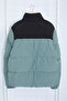 Men's Mint Taslan Regular Fit Color-Blocked Stand Collar Winter Coat Tmnaw25Mo00006 - 8